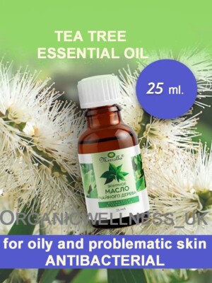 MIRROLLA ESSENTIELLER TEEBAUM für fettige und problematische Haut, ANTIBAKTERIELL 25ml.