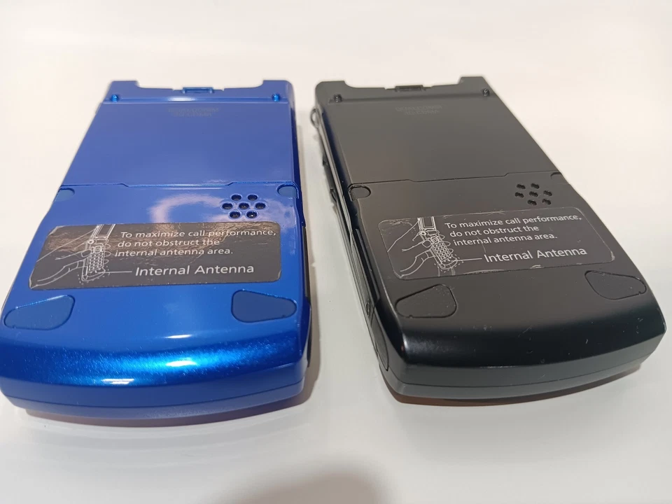 Teléfono Abatible Sanyo Katana Qwest 1 Negro 1 Azul Probado Totalmente Funcional Foto 3 de 4