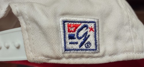 UGA Baseball Cap Red and White University of Georgia - Picture 9 of 11