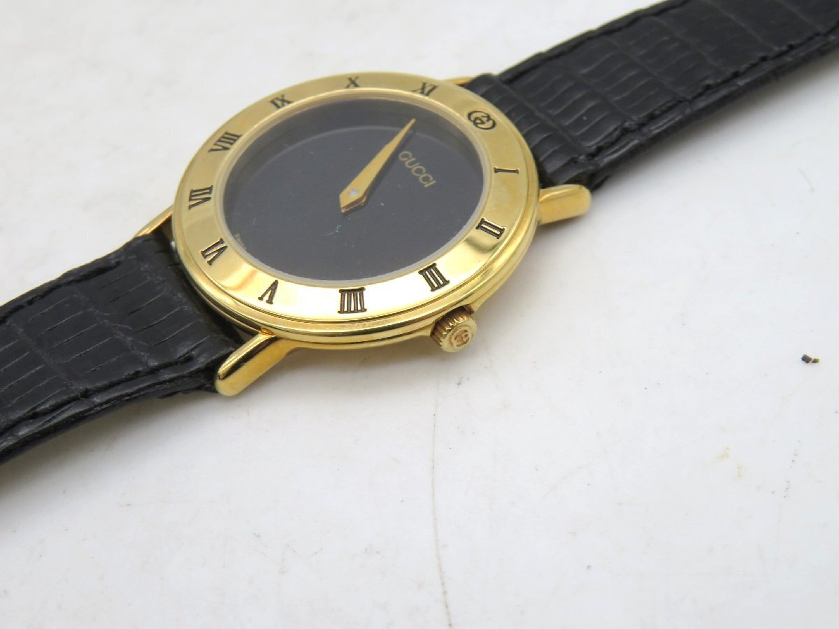 稼働 美品 GUCCI 3000.2.L レディース腕時計 Yahoo!オークション -「グッチ 3000.2.l」の落札相場・落札価格