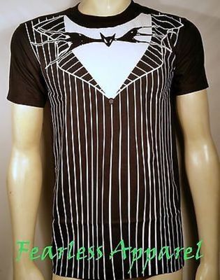 I Am Jack Skellington Nightmare Before Christmas Xmas Mens Costume Shirt T  S-3Xl | eBay