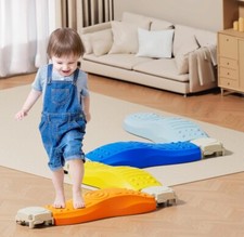 Balance Beam Stepping Stones Kids 3-12 NEW Toys Games Fun Play Gift Present