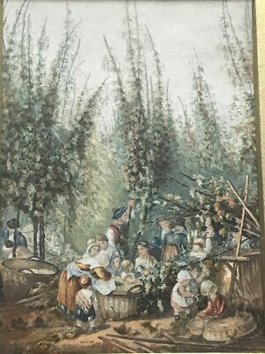 Courtney Lewis George Baxter handgemalter Druck Anfang 1900 
