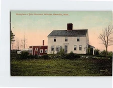 Postcard Birthplace of John Greenleaf Whittier Haverhill Massachusetts USA