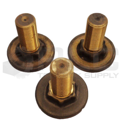 LOT OF 3 NEW 340B855-H01 MACHINE LEVEL MOUNTS 11 THREAD PITCH 2-1/4'' STEM 3''BASE