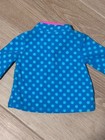 Oshkosh B'Gosh Baby Girls Fleece PolkaDot Blue Pink Pullover Sweater 9 Months — photo 6