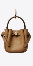 TORY BURCH women s ROMY BUCKET BAG CHARM/Tiramisu
