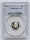 2011-S Roosevelt Dime Proof — photo from another recent sale