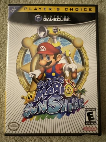 Super Mario Sunshine [Player's Choice] (Nintendo GameCube, 2003) CIB Complete