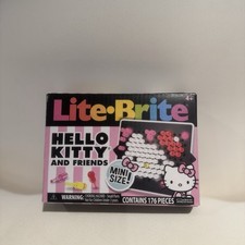 Lite Brite Mini Sanrio Hello Kitty  Friends Super Bright HD, 176 pieces
