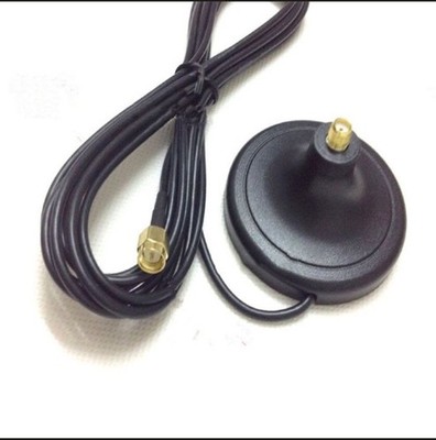 Waveshare SMA Magnetic Mount Antenna Base, SMA Connector, 3m Coaxial Cable