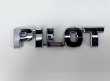 2003-2008 Honda Pilot Rear Emblem Liftgate Hatch Nameplate Chrome Oem