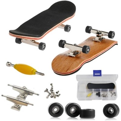 Finger Skateboard Set Holz Mini Fingerboard DIY Anfänger Profi Geschenk