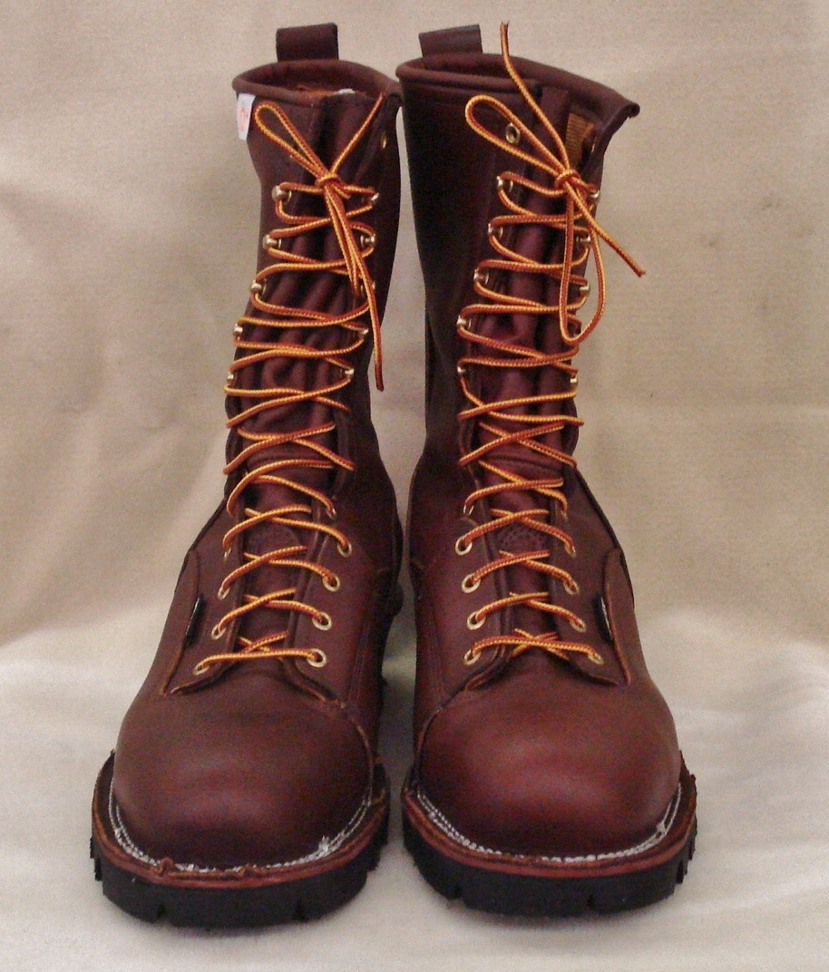 CLEARANCE SALE!!! - Factory Seconds 10&rdquo; Waterproof  Patch Lineman Boot - 357W