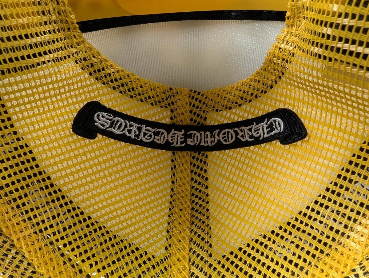 Chrome Hearts Triple Cross Trucker Hat in Yellow/Camo | eBay