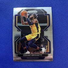Oshae Brissett 2021-22 Prizm Basketball Chrome Base Card #138 Indiana Pacers