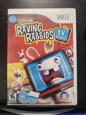 Rayman Raving Rabbids: TV Party (Nintendo Wii, 2008) Fully Tested And Complete