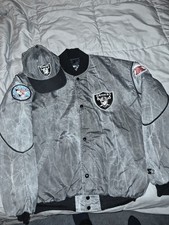 Vintage Los Angeles Raiders Starter Jacket Mens XL Bomber  80s 90s NWA ICE CUBE