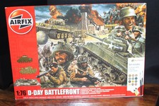 Airfix D-Day Battlefront Diorama with Sherman...