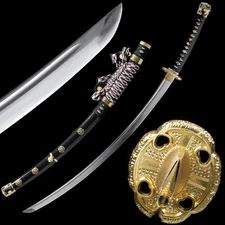 Real Tachi Katana Battle Ready Sharp T10 Carbon Steel Japanese Samurai Sword
