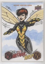 2018 Upper Deck Marvel Ant-Man & The Wasp 1/1 Randy Martinez Auto Sketch 5za