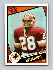 1984 Topps #380 Darrell Green Washington Redskins Rookie