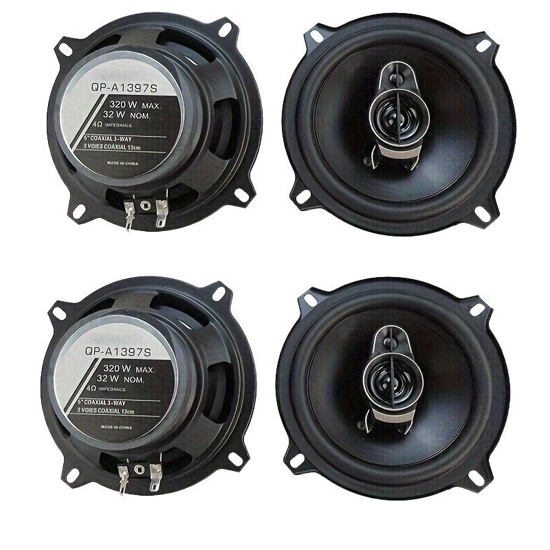 6" Car Audio 3-Way Coaxial Speakers 400 Watts 6 Inch Car Aud