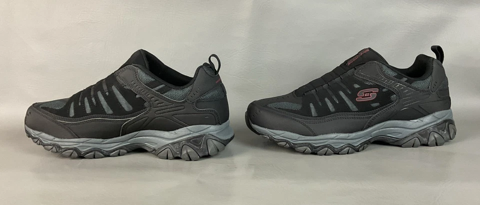 Skechers Men's After Burn M.Fit Charcoal/Black (50125/CCBK - 50125EWW/CCBK) 11.5 - Image 3 of 4