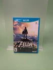 The Legend of Zelda: Breath of the Wild (Wii U, 2017) Complete In Box