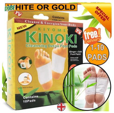 3x PCS.Genuine DUBE Kinoki detox foot pads