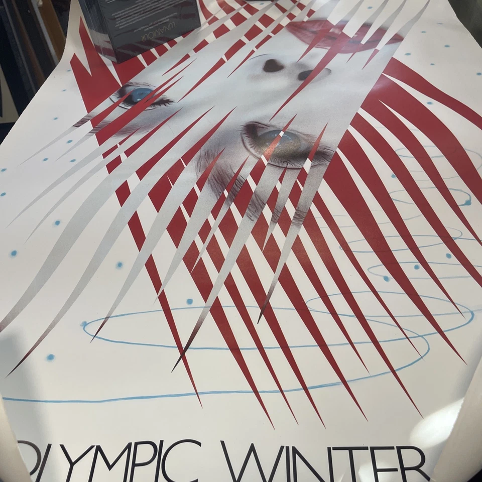 JAMES ROSENQUIST Original SARAJEVO XIV JUEGOS OLÍMPICOS DE INVIERNO 1984 Litografía ICE Foto 4 de 4