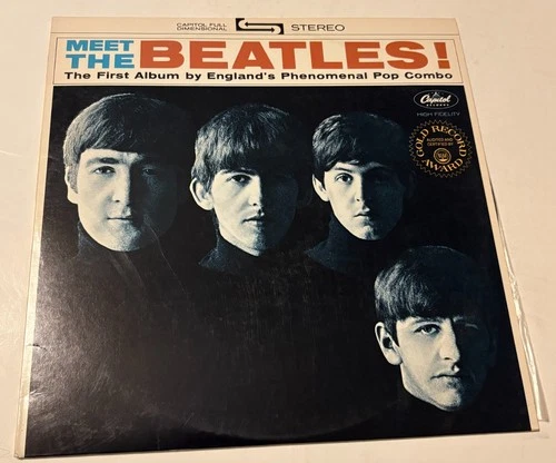 The Beatles  Meet The Beatles  1986  Capitol ST-2047  Repress  Rock & Roll  EX
