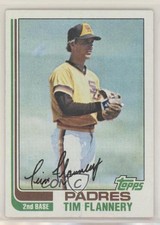 1982 Topps Blank Back Tim Flannery 4xw