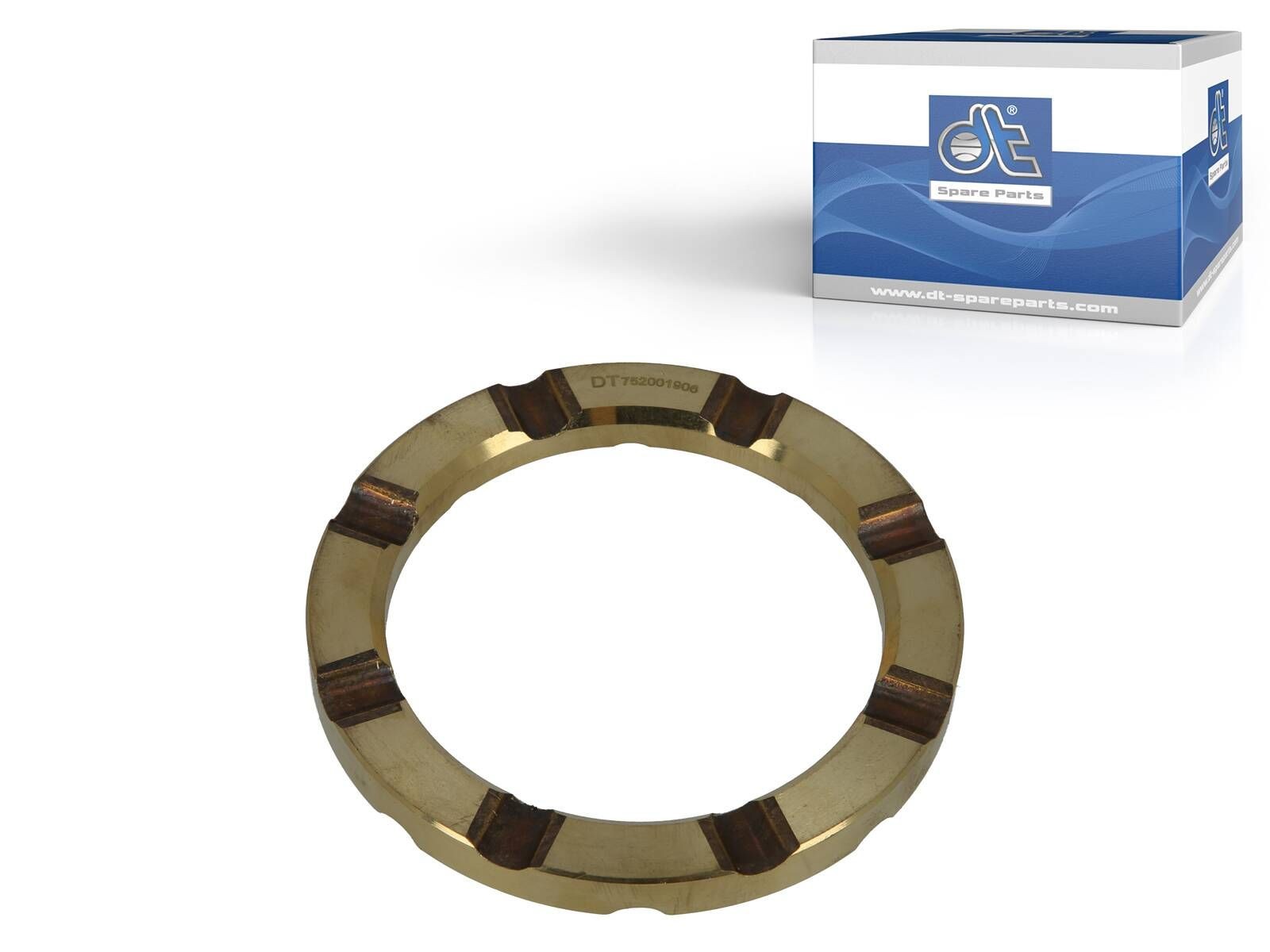 Bague coulissante DT Spare Parts 1.16641 acier 71mm 93,5mm 9mm pièce de rechange camion