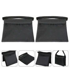 2pcs Double Zipper Weight Sandbags Lamp Holder Tripod Balanced Sandbags