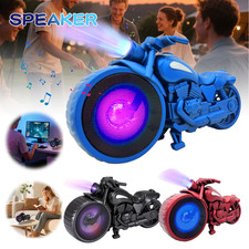 Motorcycle Bluetooth Speaker 1950's Replica Speaker FM TWS RGB Light For Party
