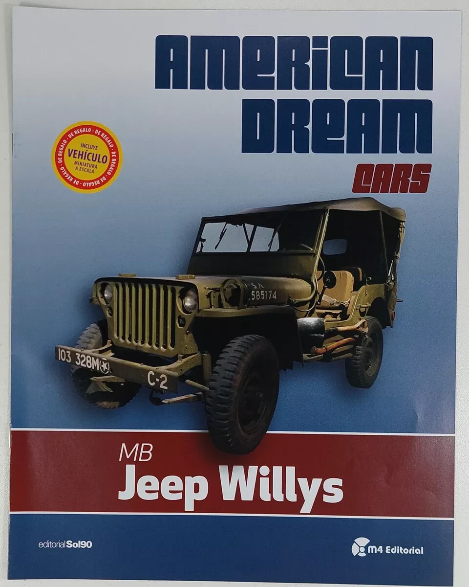 1941 JEEP WILLYS MB - AMERICAN DREAM CARS COLLECTION - Diecast 1