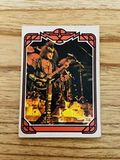 1981 Gene Simmons Kiss Stani Argentina Rare Trading Card Rookie #8