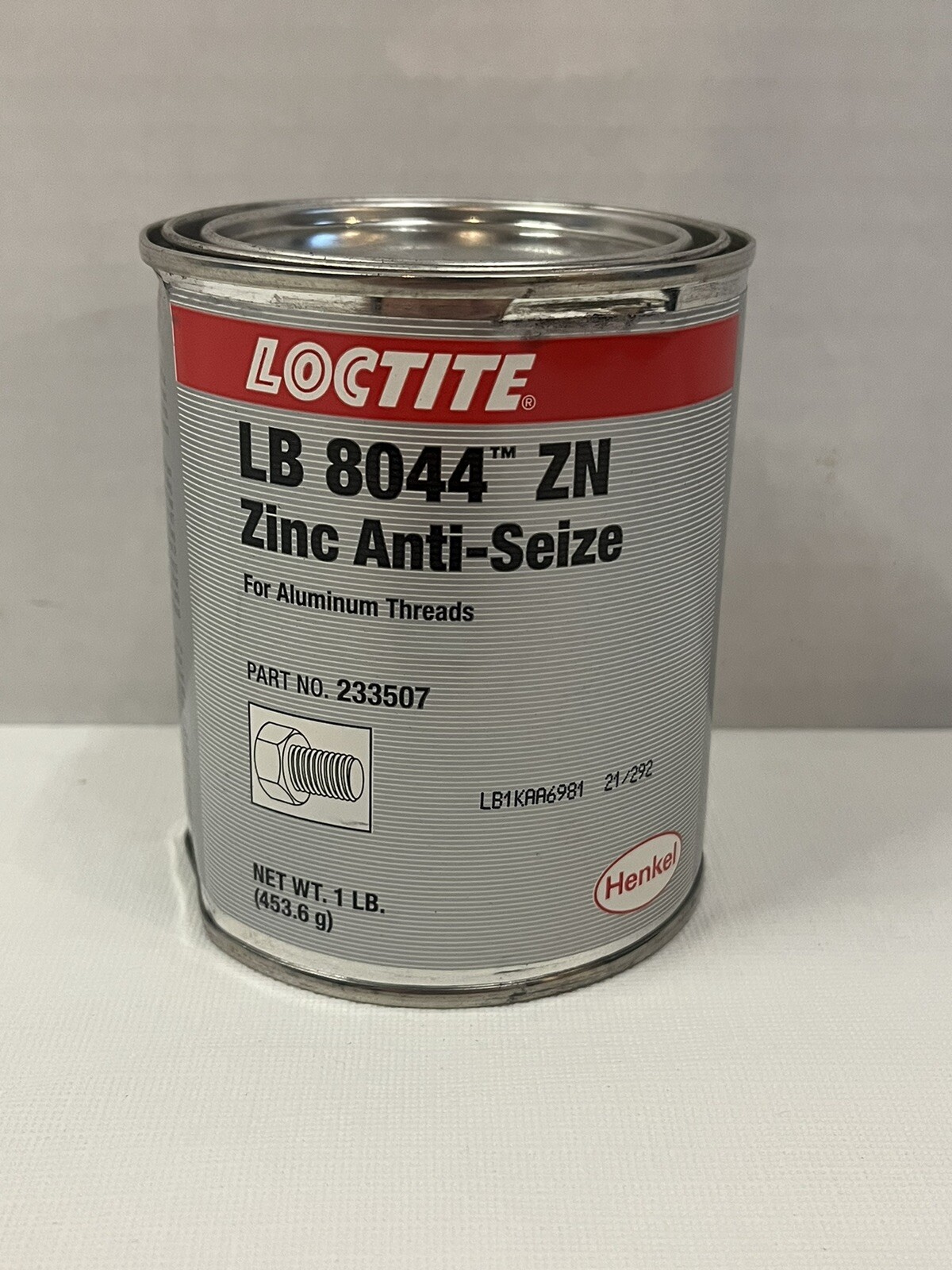 LOCTITE LB 8044 ZN Zinc AntiSeize (1 lb Can) 233507 79340399013 eBay