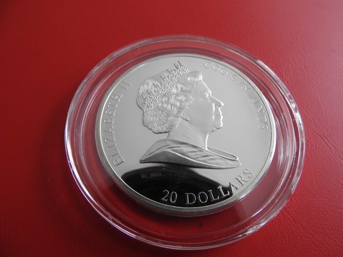 *Cook Islands 20 Dollars 2010 PP *3 Oz Ag*Sunflowers*Vincent van Gogh(Schr.W)3 - Bild 4 von 7