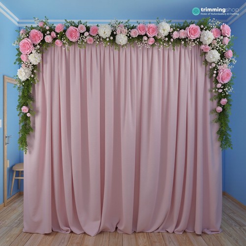 Telón de fondo de boda cortinas escenario fotografía fondo tela elástica - Imagen 40 de 67