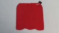 Poof Women's Textured Ruched Mini Pencil Skirt Red Hm7 Size Small/medium Poof Women's Textured Ruched Mini Pencil Skirt Red Hm7 Size Small/medium
