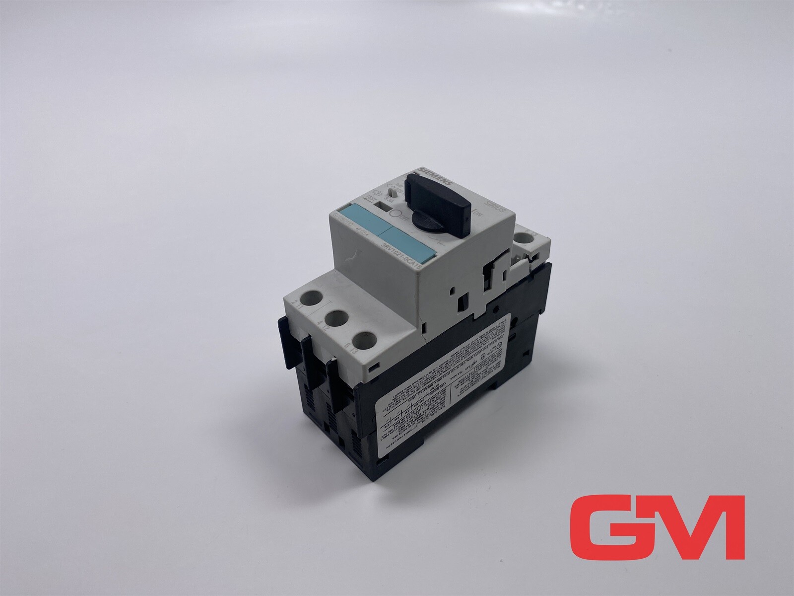 Siemens Circuit Breaker 3RV1021-0CA15 0.18-0.25 A Slightly Damaged