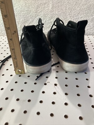 Banana Republic Mens Chukka suede Shoes Boots Black Size 12  display picture 1