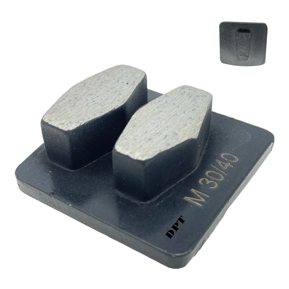 Paquete de 9 discos de molienda para amoladoras de hormigón Husqvarna PG unión media 30 granos Foto 3 de 4