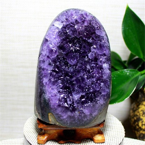 Natürlich Amethyst Quarz Bergkristall Cluster Druse Stein Probe Verzierung Reiki - 第 12/20 張圖片