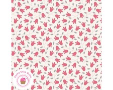 TILDA SOPHIE BASICS 130098 Red Tulips Quilt Fabric TONE FINNANGER
