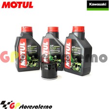 TAGLIANDO OLIO + FILTRO MOTUL 5100 15W50 KAWASAKI 800 W 2012