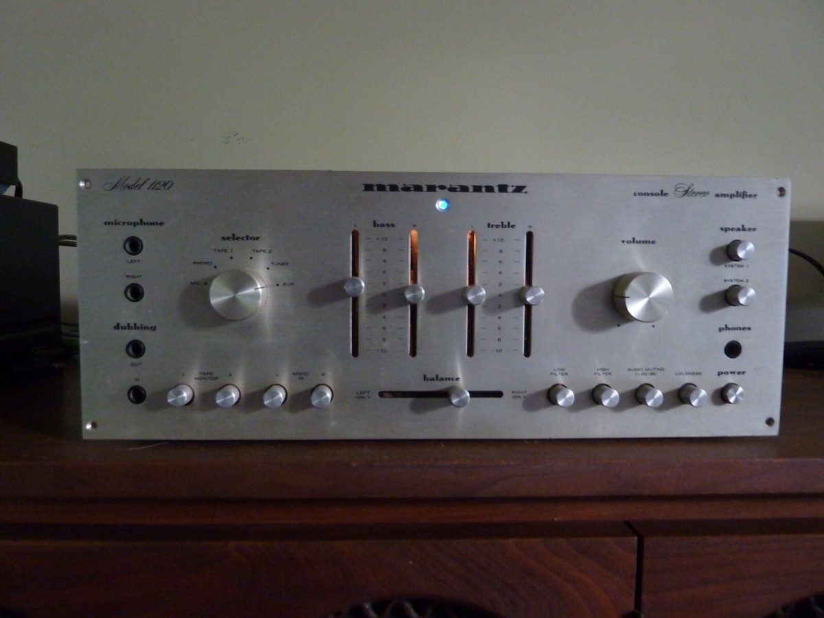 Marantz 1120 vintage stereo integrated amplifier | eBay
