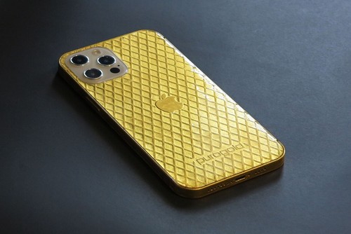 24kt Gold Plated Apple Iphone 13 Pro Max Ebay